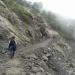 Landslide strech at Thade Nearby Dunche, Rasuwa, Nepal