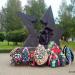Памятник жертвам войны в Афганистане в городе Новополоцк