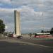 Ventilation tower for Strahov tunnel in Prague city