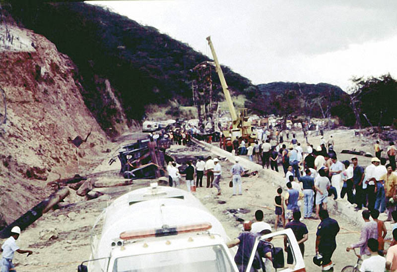 Sitio Aproximado De La Tragedia De Tejerias 28 09 1993 Municipio Santos Michelena 