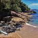 Praia da Palmira na Ubatuba city