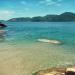 Praia da Palmira na Ubatuba city