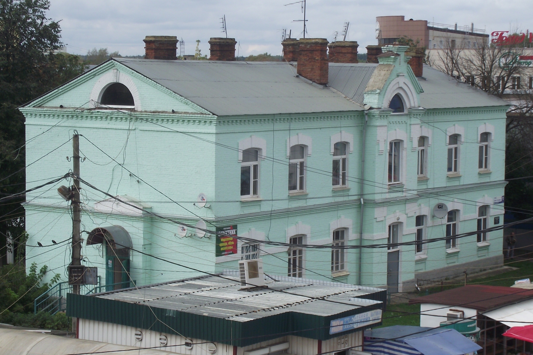 Старый вокзал в Балабаново