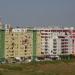 The yellow building in Tirana city