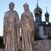 Памятник Святым Петру и Февронии Муромским в городе Абакан