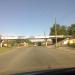 Пешеходный мост к пляжу над Набережной магистралью в городе Запорожье