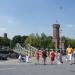 Malakoff Swing Bridge in Cologne city