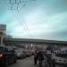 Надземный пешеходный переход в городе Подольск