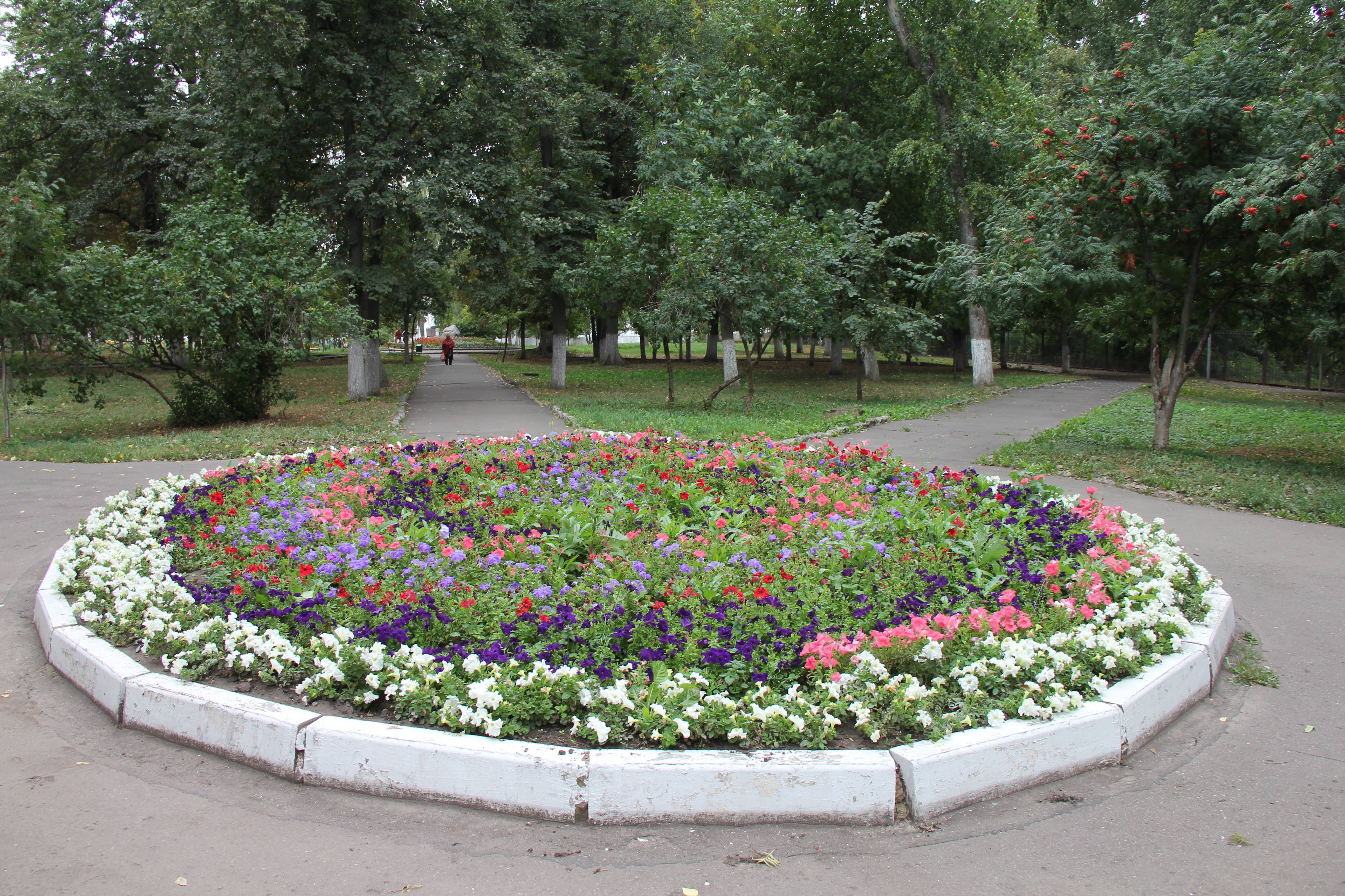 цветники в парках