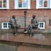 Kahe Wilde kuju in Tartu city