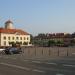 Rynek w Serocku in Serock city