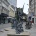 'Union, Prudence, Energy' Statue Group in Newport city