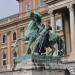 Horse Tamer in Budapest city