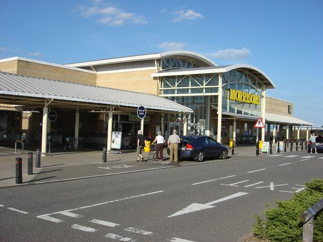 morrisons harwich supermarket safeway geograph grocery store