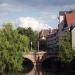 Obere Karlsbrücke in Stadt Nürnberg