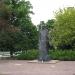 Roman Dmowski Monument in Warsaw city