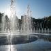 Сухой фонтан в городе Москва