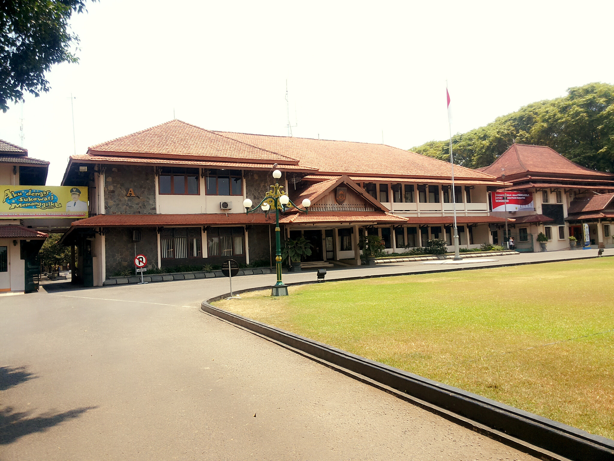 Kantor Pemda Kabupaten Sragen Sragen Pemerintahan Daerah