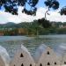 Island inside Kandy Lake in Kandy city