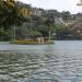 Island inside Kandy Lake in Kandy city