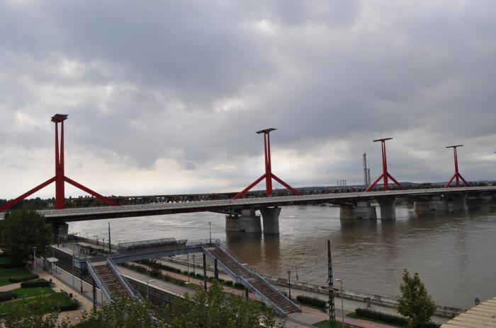 Budapest Ráckózi Híd Pesti Hídfő épület