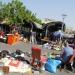 Shuk Hapishpeshim (flea market) in Tel Aviv-Yafo city