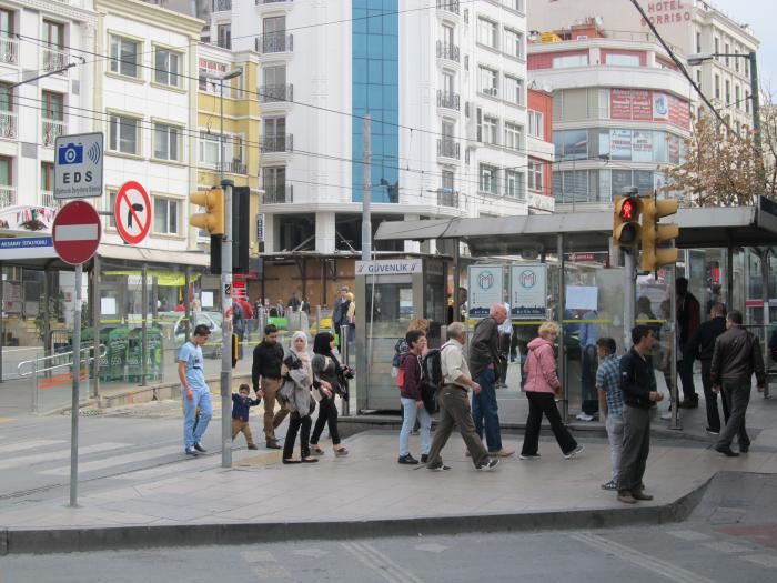 aksaray tramvay duragi istanbul ili