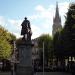 Statue Simon Stevin in Bruges city