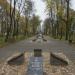 Центральная аллея в городе Остров