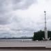 Ростральная колонна в честь 300-летия Российского военно-морского флота в городе Воронеж