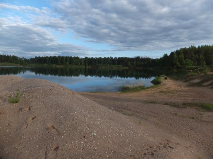 Карьеры в Любани Ленинградской области