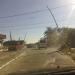 Железнодорожный переезд в городе Запорожье
