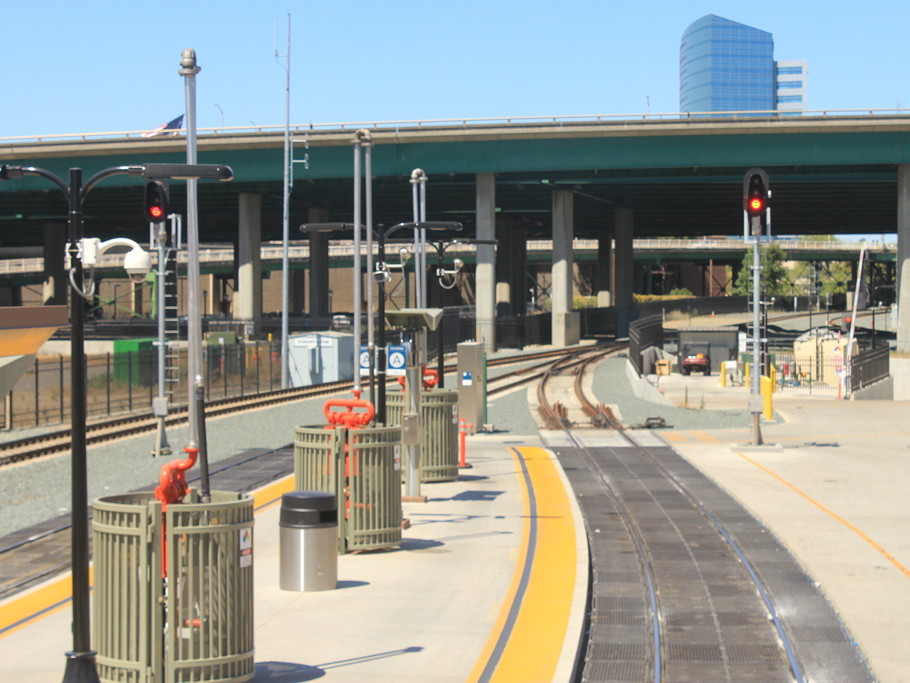 UP West Platform Interlocking Sacramento, California