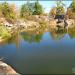 Flooded Granite Quarry in Zhytomyr city