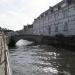 Saint Anne Bridge in Bruges city