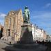 Jan van Eyck Statue in Bruges city