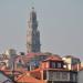Torre dos Clérigos na Porto city
