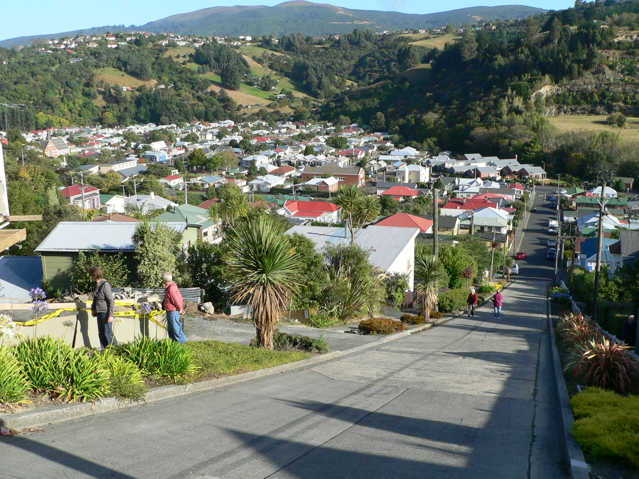 Baldwin Street Second Steepest Street In The World Dunedin