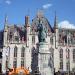 Statue of Jan Breydel and Pieter de Coninck in Bruges city