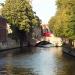 Meebridge in Bruges city