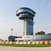 Air traffic control tower in Bratislava city