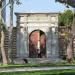 Gate to the territory of the Mint in Istanbul Metropolitan Municipality city