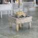 Reflecting Pool Fountain in Istanbul Metropolitan Municipality city