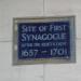 Site of First Synagogue