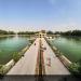 El Goli Artificial park lake in Tabriz city