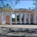 Central entrance of the stadium Polissia in Zhytomyr city