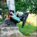 Fairytale sculpture Bohatyr in Zhytomyr city