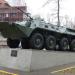 БТР на постаменте в городе Реутов