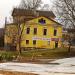 Cafe on Sovetskaya waterftont in Pskov city