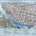 Стенд с картой достопримечательностей города Гомеля в городе Гомель
